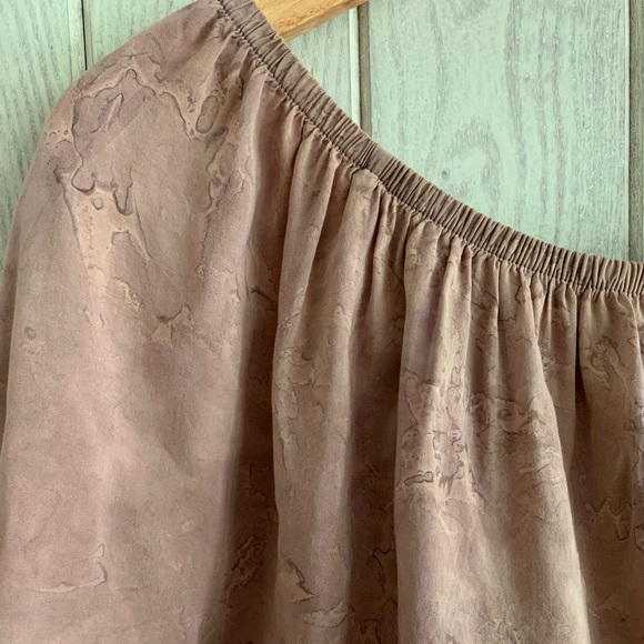 Blue Life Off-The-Shoulder top, Pink Tie-Dye, M - Picture 3 of 8